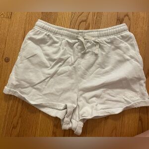 Billabong White Sweatshorts